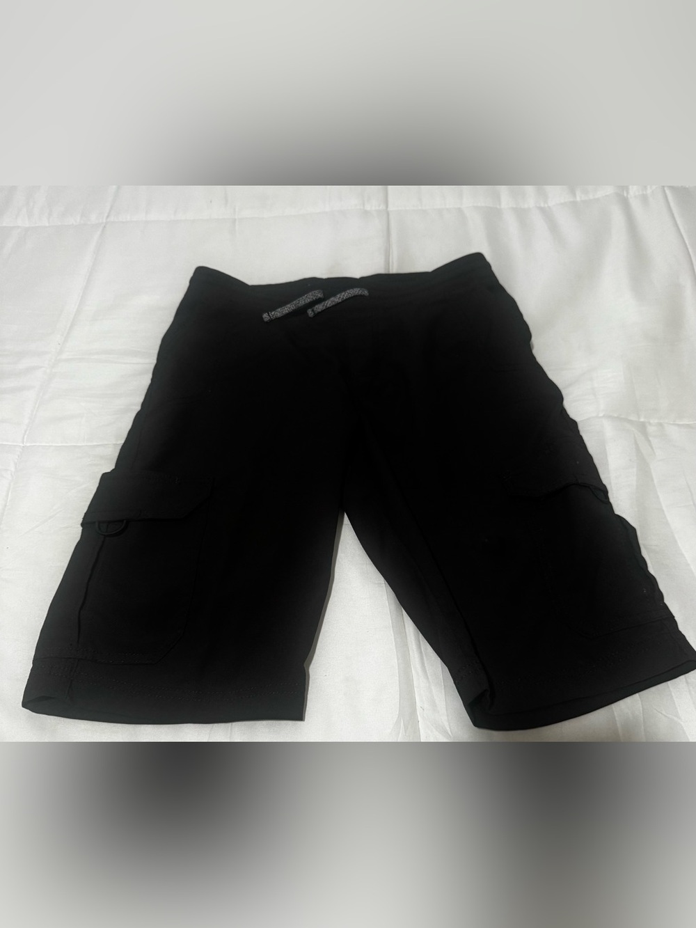 Lee- kids size 14R . grey charcoal Cargo Lounge Shorts.